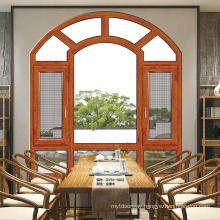 WHITE COLOR THERMAL BREAK ALUMINUM CASEMENT WINDOW